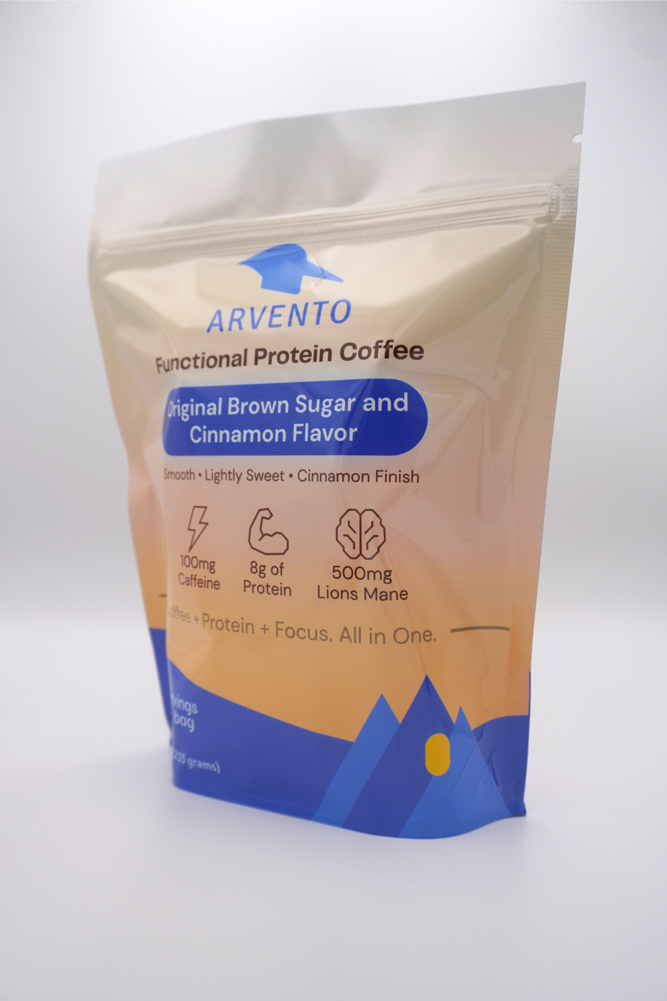 Arvento Functional Protein Coffee Original Brown Sugar and Cinnamon 10-Pack